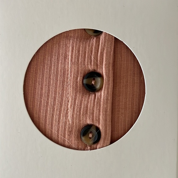 Lou Lou & Company Top + Bortom Sets in Green Leaf and Pink Ribbed - Picture 3 of 5